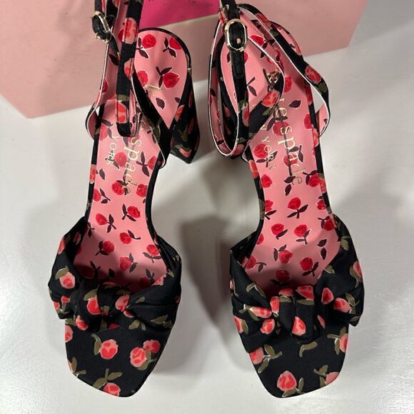 Kate Spade Confetti Rose Shoes New Size 9 - Picture 6 of 8